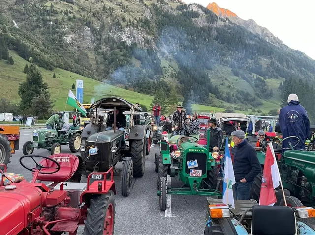 Oldtimer Traktoren WM 2025 am Großglockner | Foto: Karlheinz Lugscheider/gratis