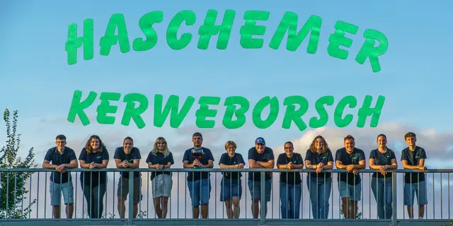 Die Haschemer Kerweborsch tragen Jahr für Jahr maßgeblich zum Gelingen der Kerb bei | Foto: OG Harxheim