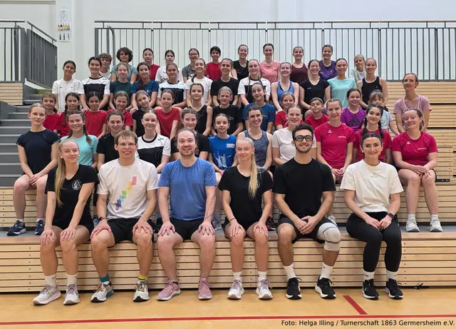 Trainingswochenende 2025: Teilnehmer und Betreuer | Foto: Helga Illing