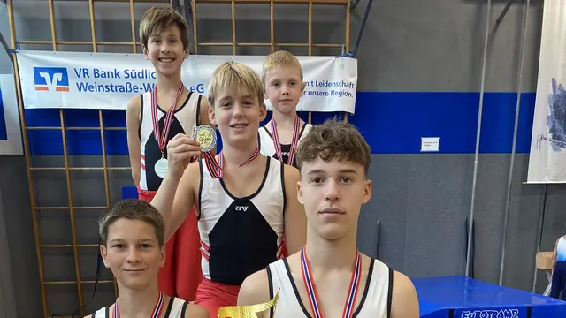 Die erfolgreichen Wörther Turner | Foto: Fuhrmann-TV Wörth/gratis