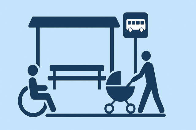 barrierefreier Ausbau von ÖPNV-Haltestellen | Foto: Heike Schwitalla