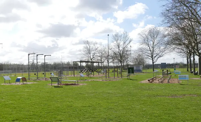 Im Familiensportpark West gelten nun die Winteröffnungszeiten und die Kneipp-Anlage verabschiedet sich in die Winterpause. 
 | Foto: Stadt Viernheim