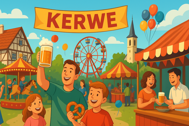 Kerwe in Knittelsheim | Foto: Heike Schwitalla