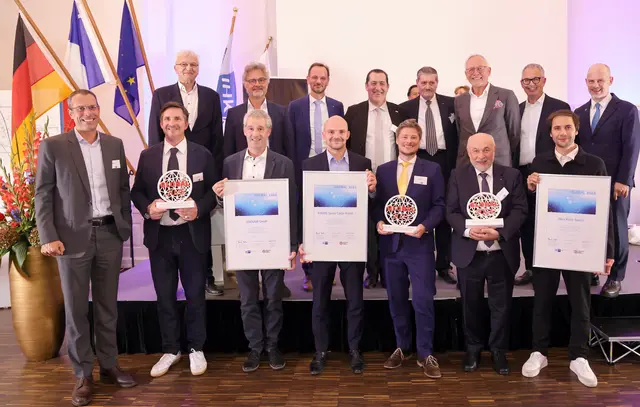 Preisträger und Jury des Außenwirtschaftspreises GLOBAL 2025 | Foto: Jörg Donecker