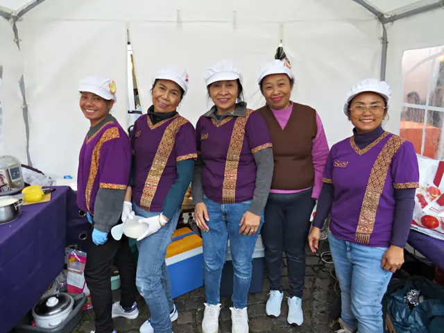 Fünf Damen aus Thailand | Foto: Brigitte Melder