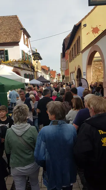 Besucheransturm in Maikammer. | Foto: Eva Bender