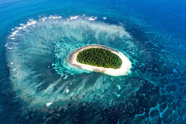 Ringatoll im Südpazifik | Foto: Michael Martin