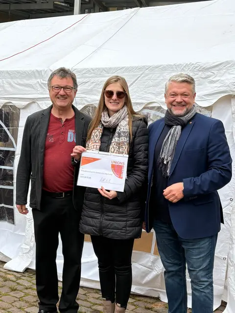 Matthias Quinten, Anna Raab und Andreas Rahm (MdL) | Foto: Frank Pfaff
