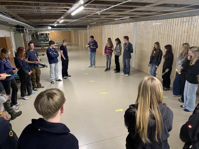 Blick in den Arbeitskreis der Wölflingsstufe | Foto: Peter Krietemeyer