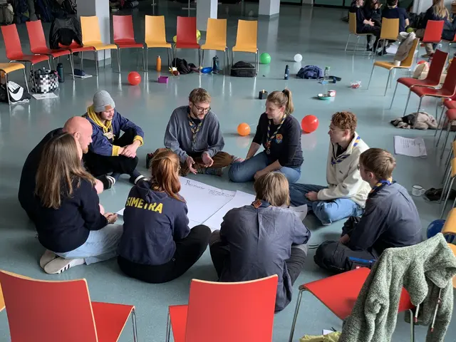 Austausch unter Stammesführenden in der Kleingruppe | Foto: Peter Krietemeyer