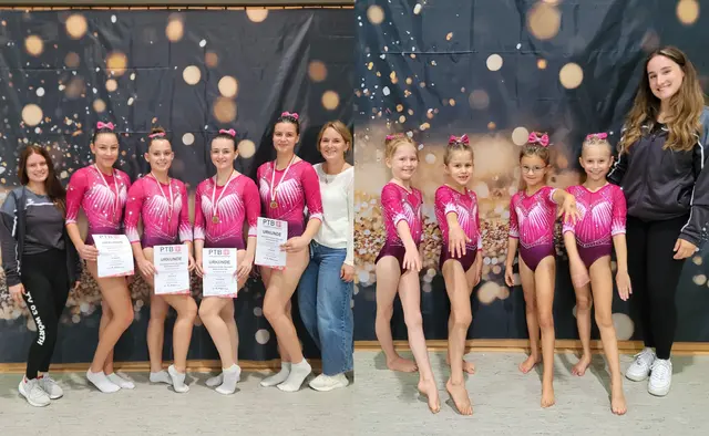 erfolgreiche Wörther Turnerinnen | Foto: Fuhrmann - TV Wörth / gratis