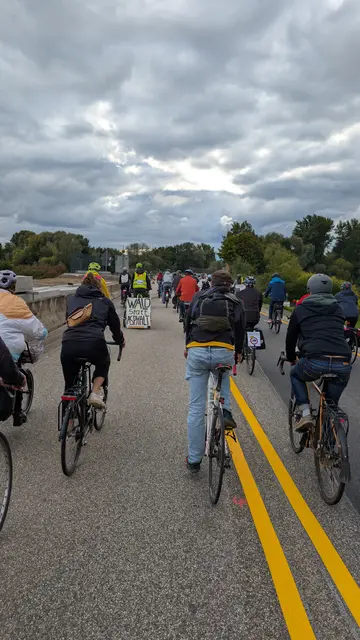 B10-Fahrrad-Demo 2025 | Foto: T. Melchert