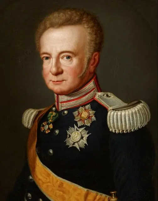 Großherzog Ludwig I. von Baden unterzeichnete 1825 die Gründungsurkunde für die Polytechnische Schule in Karlsruhe. Bessere Bildung der Untertanen sollte die heimische Wirtschaft stärken. | Foto: Unbekannt, https://commons.wikimedia.org/wiki/ File:Grossherzog_Ludwig_von_Baden_1820.jpg #/media/File:Grossherzog_Ludwig_von_Baden_1820.jpg, Public Domain
