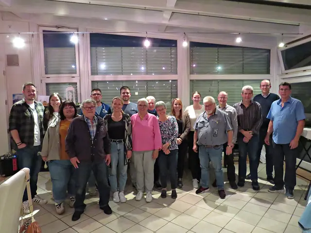 Die vom TSV Iggelheim Geehrten | Foto: Brigitte Melder