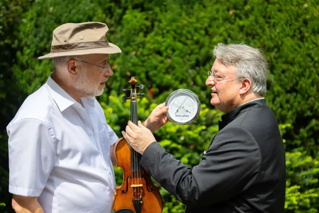 Harald Lesch und Martin Walch | Foto:  © Tobias Melle/frei