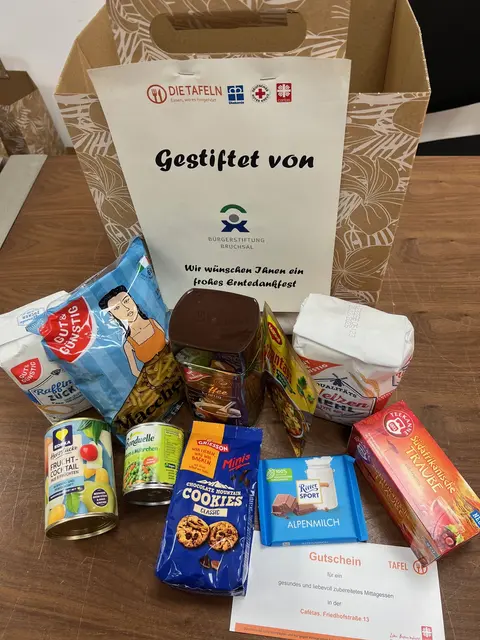 Ein Gruß zum Erntedankfest von der BürgerStiftung Bruchsal | Foto: BürgerStiftung