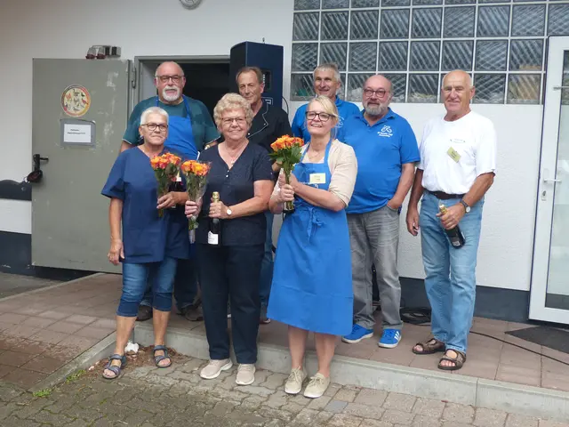Die ehrenamtlichen Helfer | Foto: Peter Gnewikow