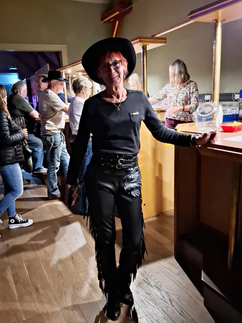 Lady in Black: Marie-Luise Kleis aus Haßloch | Foto: Brigitte Melder