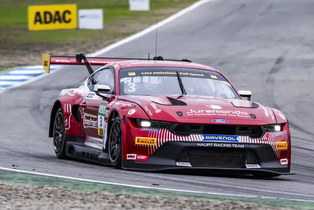 Mit dem Ford Mustang GT3 des Haupt Racing Teams war Max Reis beim Saisonfinale des ADAC GT Masters auf dem Hockenheimring erneut in den Top Ten unterwegs. | Foto: MR 28 GmbH