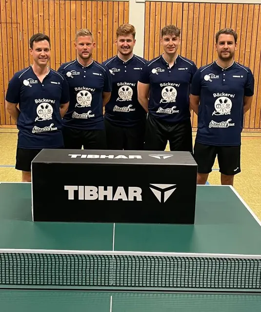 Aufsteiger in die Verbandsoberliga: 
v.l.: Dennis Ludigkeit, Sascha Giehl, Nico Scheuring, Sebastian Staat, Sebastian Geisert | Foto: S.G.