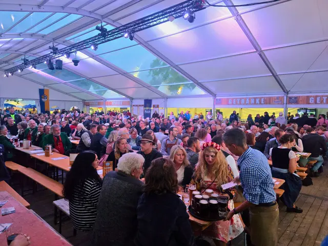 Eröffnung des Andechser Bierfestes 2025 im Festzelt. | Foto: Gemeindeverwaltung Haßloch