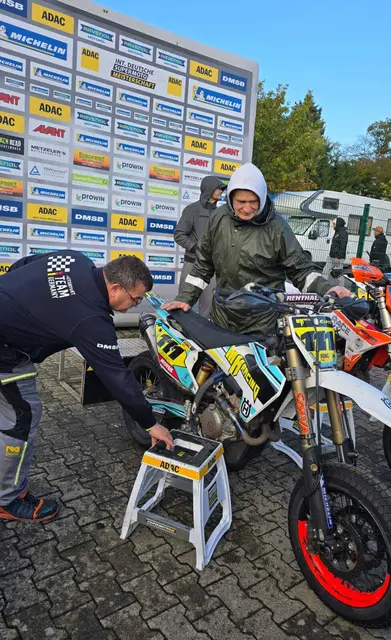 Jochen Jasinski unterstützte Markus Class | Foto: Frank Wick