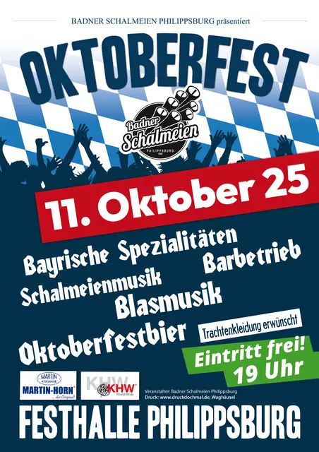 Plakat als Einladung | Foto: Schalmeien Philippsburg