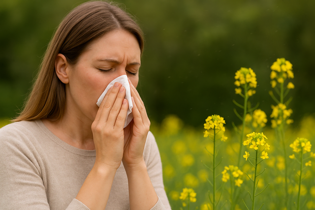 aufgrund des Klimawandels leiden Allergiker häufig bin weit in den Oktober hinein an Heuschnupfen | Foto: Heike Schwitalla