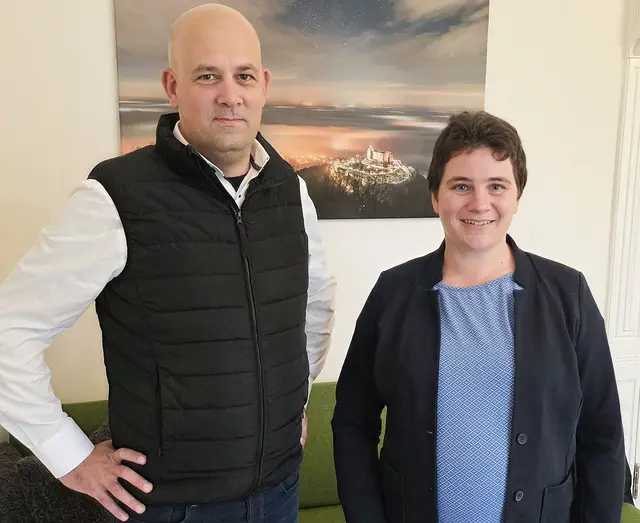 Kathrin Schönmann und Martin Brandl | Foto: mda-KV Ger/gratis