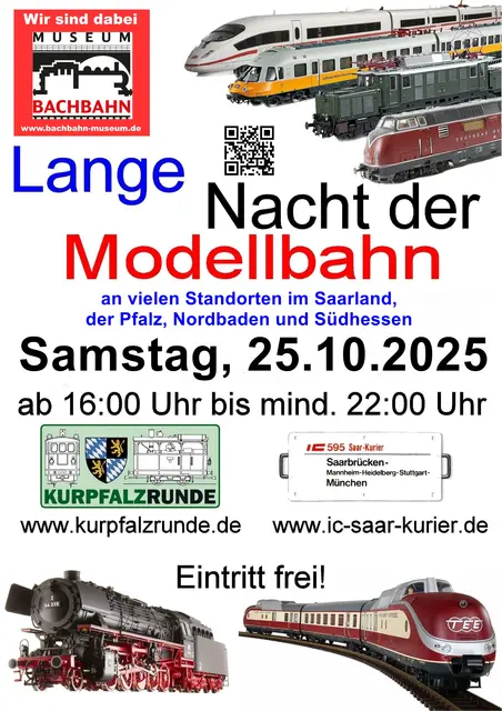 Lange Nacht der Modellbahn | Foto: IC Saarkurier, Kurpfalzrunde