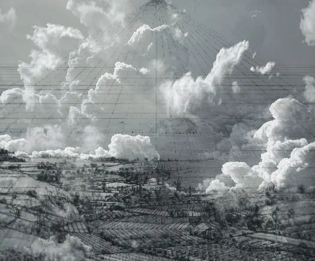 Weiter immer weiter - Mischtechnik auf Leinwand | Foto: Heike Negenborn