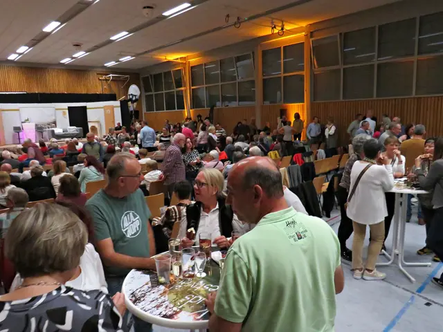 Während der Pause | Foto: Brigitte Melder