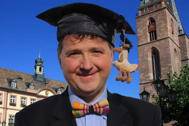 Michael Landgraf als "Palatinologe" in seiner Heimatstadt Neustadt | Foto: Michael Landgraf