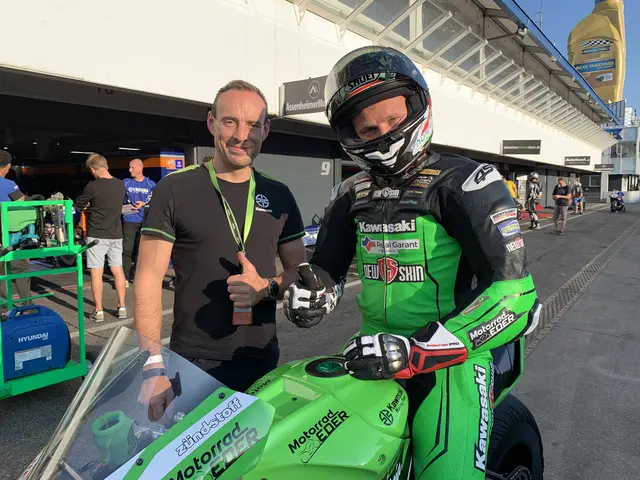 Teamchef Florian Wiedemann und Pascal Schneider | Foto: Michael Sonnick