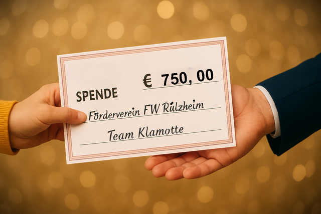 Spendenübergabe | Foto: Grafik: Heike Schwitalla