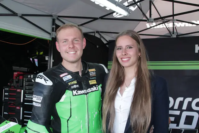 Pascal Schneider mit seiner Freundin Tessina | Foto: Michael Sonnick