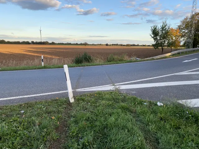 Bremsspuren auf der Autobahnauffahrt | Foto: Polizeidirektion Neustadt/Weinstraße