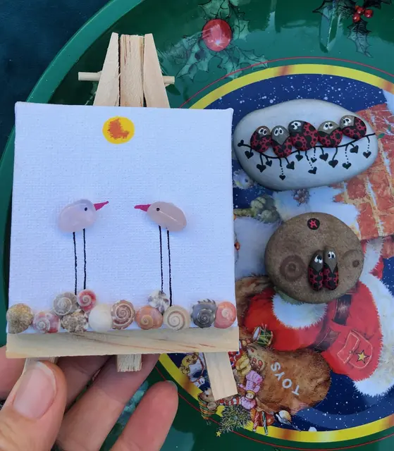 Grünzeuglädchen - Bemalte Steine mit Magneten | Foto: Nadine Jost