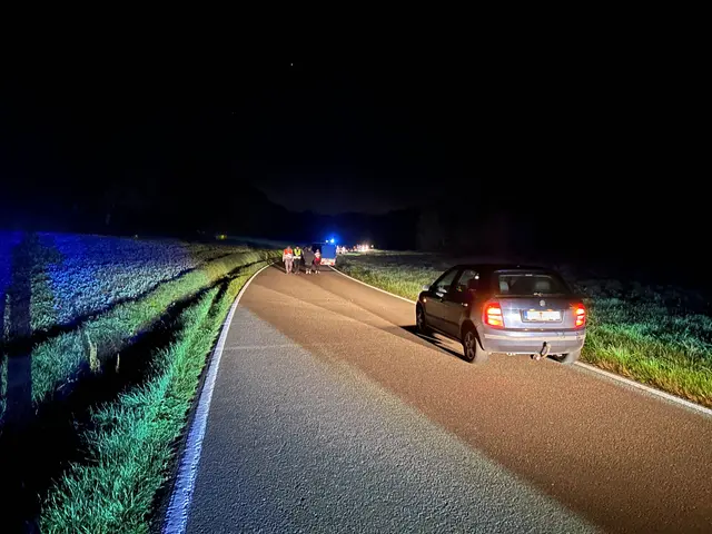 Während der Unfallaufnahme war die L379 zeitweise halbseitig gesperrt | Foto: Polizeiinspektion Rockenhausen
