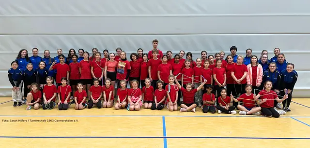 Alle Germersheimer Springer und Kampfrichter | Foto: Sarah Höfers