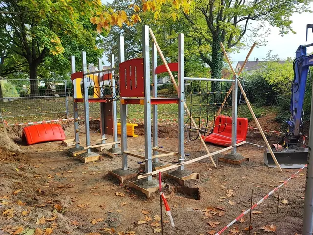 Neuer Kletterturm für den Spielplatz Überrückweg | Foto: Gemeinde Ubstadt-Weiher