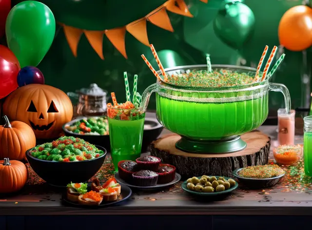 gruseliges Büffet zu Halloween auf jeder Party ein Muss | Foto: Heike Schwitalla