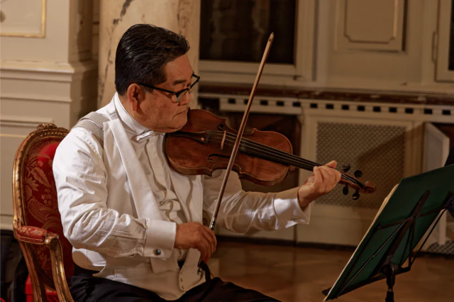 Der japanische Geiger Nobuhiko Asaeda | Foto: Nobuhiko Asaeda