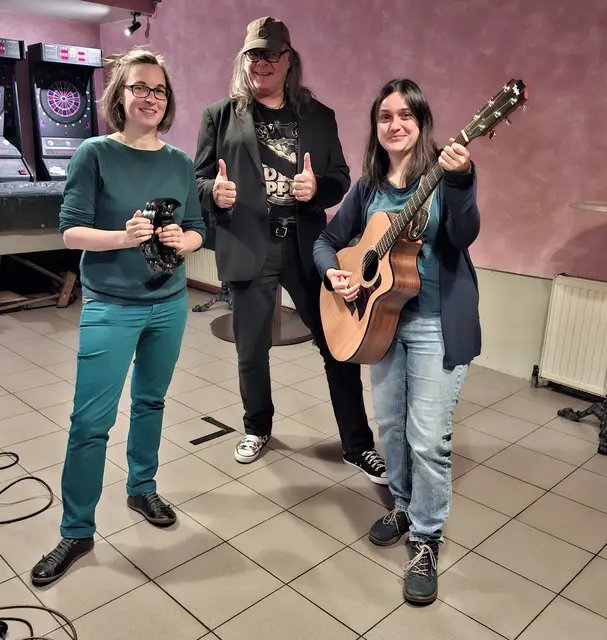 In der Mitte Sebi Hochwarth | Foto: Brigitte Melder