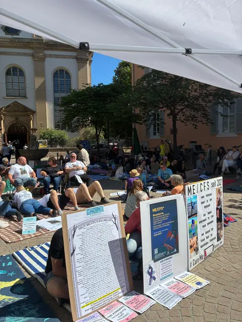 Die Liegenddemo 2025 in Speyer | Foto: Privat