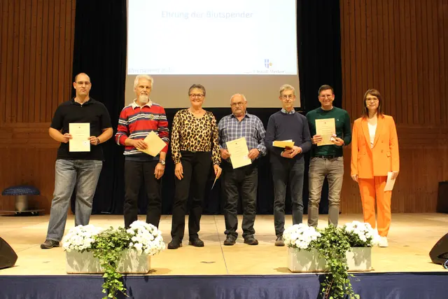 Auszeichnung Blutspender | Foto: Gemeinde