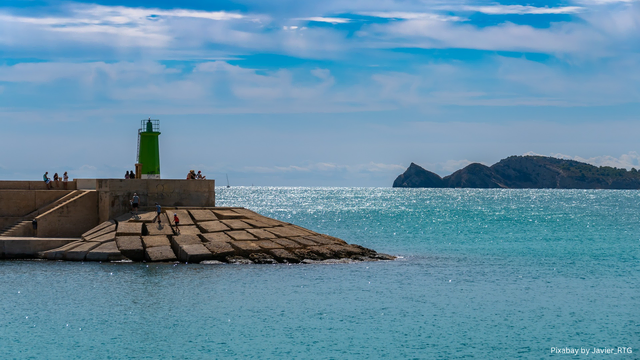 Blick vom Hafen von Javea | Foto: Freies Bild von Pixabay