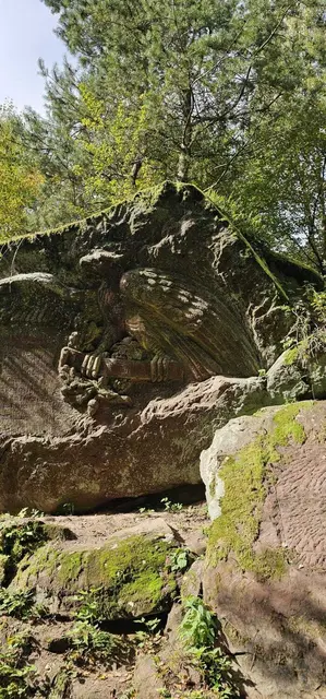 Denkmal unterhalb der Kalmit | Foto: Ich