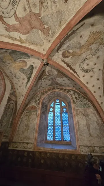 Malereien im Chorraum der Kirche | Foto: Michael Walter