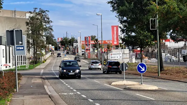 Im Pfalz-Boulevard: Viele Besucher von außerhalb waren im Gewerbegebiet West unterwegs | Foto: Monika Klein